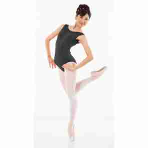 Sansha Arlette KH2562M Zwart Balletpak met Lage Rug en Kant