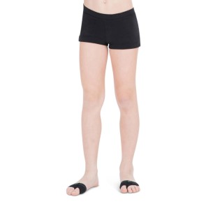Capezio Laag uitgesneden Shorts zwart