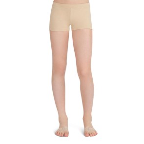 Capezio Laag uitgesneden Shorts nude