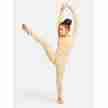 Capezio Lange Mouwen Meisjes Unitard nude flexibel