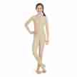 Capezio Lange Mouwen Meisjes Unitard Creme TB114C