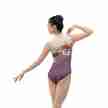 Ballet Rosa Romane Mouwloos Balletpak met Bloemenmotief