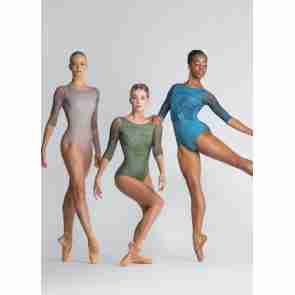 Ballet Rosa Rosella Dames Balletpak met Driekwart Mouw en Boothals