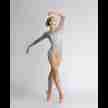 Ballet Rosa Rosella Dames Balletpak Grijs Voorbeeld