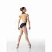 Ballet Rosa Vamp Fluwelen Balletpak Rug van Gaas