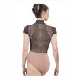 Ballet Rosa Eve Fluwelen Balletpak Nude en Zwart