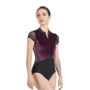 Ballet Rosa Eve Fluwelen Balletpak Paars Fluweel