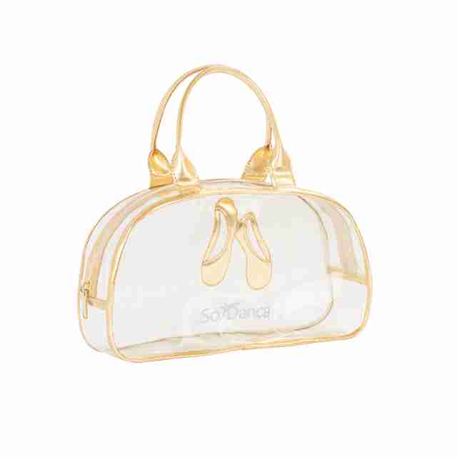 sodanca gouden kleur doorzichtige kleine ballet tasje bg-662