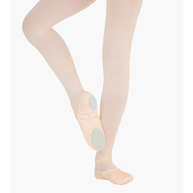 nina (1)Dansez-Vous Nina canvas balletschoen met splitzool voor kinderen kids