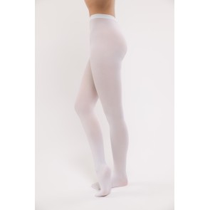 Dansez-Vous E100 footed balletpanty elastische taille volwassenen wit