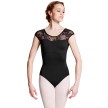 Bloch L7714 dames balletpak hava kanten hals 