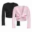 Alista Dancer Basics Cardigan Zwart Wikkelvest voor Kinderen