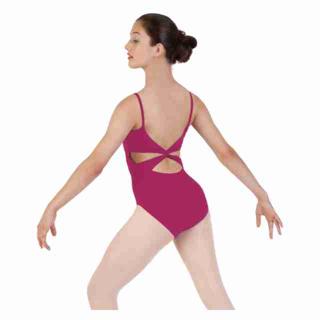 Capezio MC102 balletpak met twist rug diep roze 