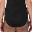 Capezio MC110 zwart balletpak voor dames achterkant