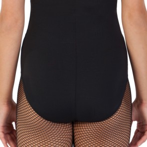 Capezio MC110 zwart balletpak voor dames achterkant