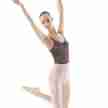 Intermezzo 31056 dames balletpakje met lage rug bruin