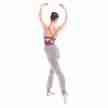 Intermezzo 31058 paars dames balletpak met bandjes gekruist op de rug 
