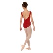 Capezio Balletpakje met Boothals en lage rughals CC220 rood
