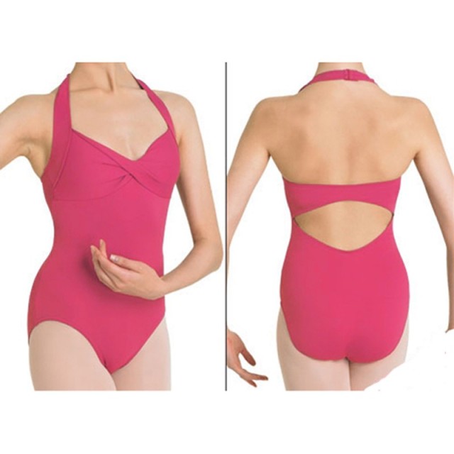 Bloch L26451 Cinnamon balletpakje met halternek roze