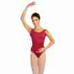 Capezio BX201 kinderballetpak hemdmodel rood