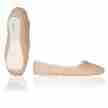 Papillon PA1010 Canvas Balletschoenen Met Doorlopende Zool Wit uitverkoop