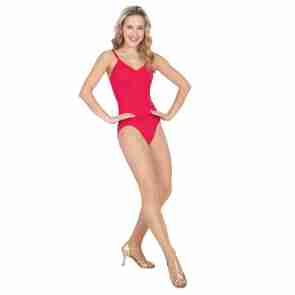 Capezio Lattice-Back Camisole Leotard