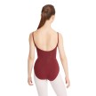 Capezio CC101 princess camisole dames balletpak met spaghettibandjes rood achterkant