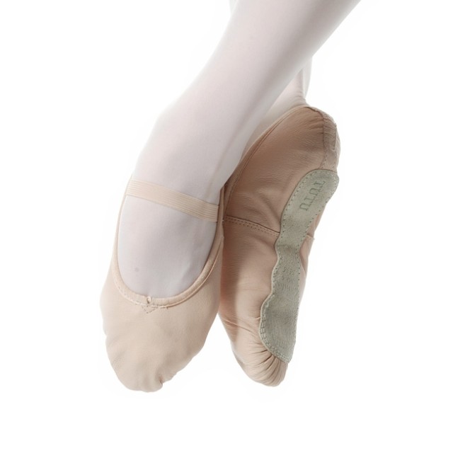 Sansha Roze Canvas Balletschoenen met Suede Zool