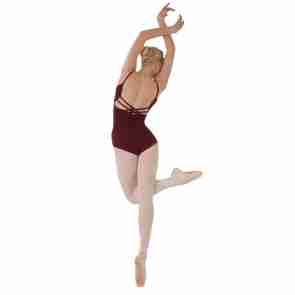 Capezio CC102 Balletpak met Gekruiste Bandjes voor Dames