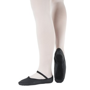 zwarte So Danca zwarte Balletschoenen voor beginners BAE14L volwassenen en kinderen
