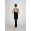 Capezio CC820 dames camisole dunne bandjes lage rug zwart achterkant 