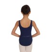 Capezio Pinch Front Kinder Balletpakje CAD201C zwart met een lage rug