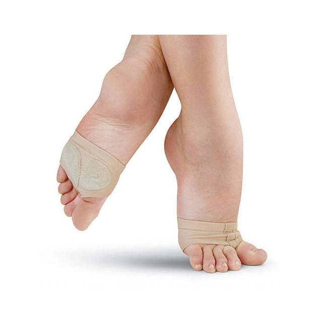 Voetjes voor moderne dans - Contemporary - Bescherming voor blote voeten - Nylon lycra - Alista Dancer Basics