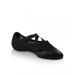 Capezio Breeze FF02 dansschoenen met ultieme bewegingsvrijheid zwart