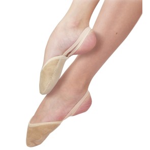 Dansvoetjes voor ritmisch gymnastiek - Moderne dans en jazz - Halfzool - Microfiber - Grishko Yana 03054