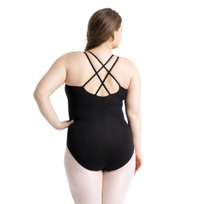 Capezio CC123 dames balletpakje met gekruiste bandjes op rug