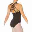 Papillon Balletpakje 7PA4211 Zwart balletpak voor dames met bandjes