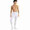 Capezio MT11 Balletlegging Heren Maillot met Voet Wit comfortabel