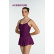 Artiligne Dames balletpak met rokje Julia aubergine