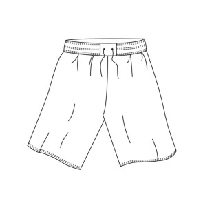 Temps Danse Heren losse korte dansbroek Orlan ontwerp