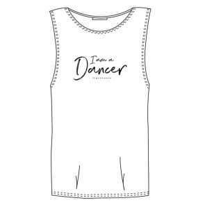 Temps Danse herentop dans Orio I Am ontwerp