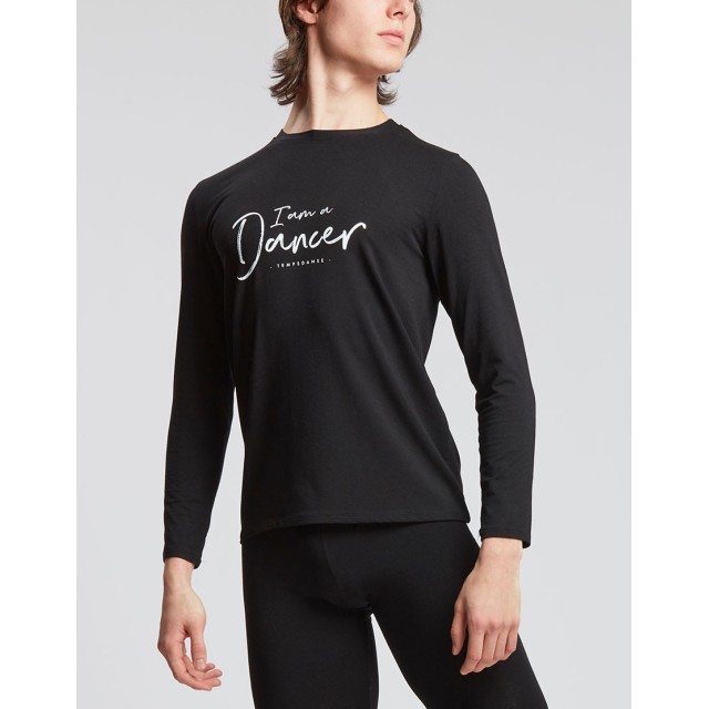 Temps Danse Orchis I Am Herenshirt met Lange Mouw