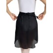 Capezio Georgette Long Wrap Skirt N276 doorschijnend