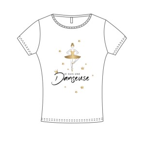 Temps Danse Meisjes Dans T-shirt Anais JR Princess