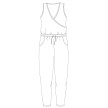 Temps Danse Dames Wrap Jumpsuit Adage teken