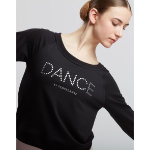 Temps Danse Dans Sweater Talia JR Dots zwart