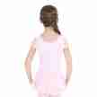 capezio roze kinder balletpakje met pofmouwtjes