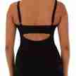 Capezio CC511 zwarte top met BraTek dames achterkant 