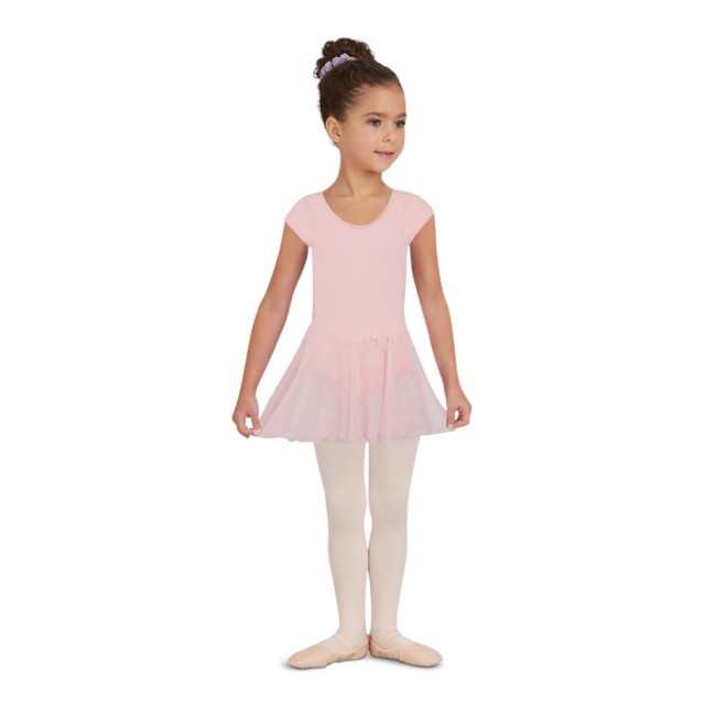 Capezio Korte Mouwen Kinderballetpakje met Rokje 3966C