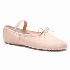 Rumpf 1003 Lederen Balletschoenen met Volledige Zool Roze